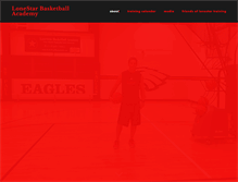 Tablet Screenshot of lonestarbasketball.com